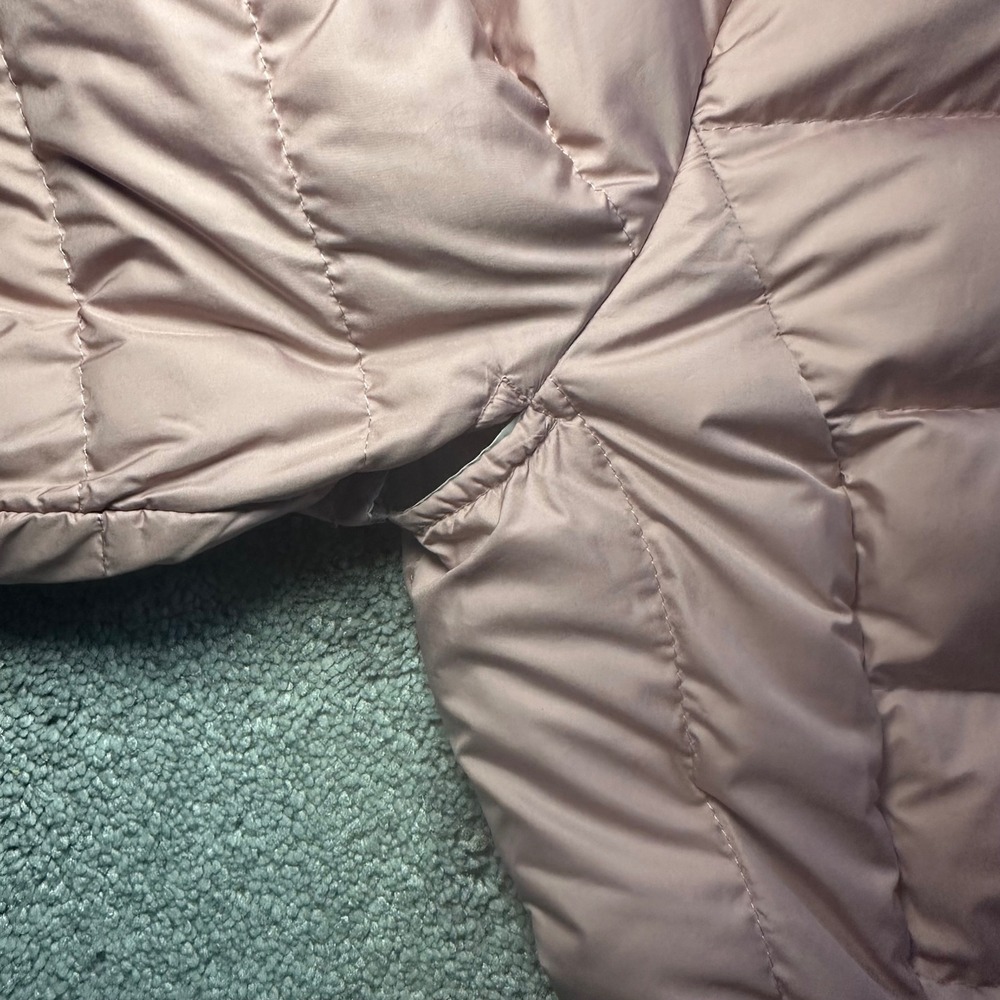 Parajumpers Puffer Jacket Womens XS Pink Super Lightweight Hooded Down Coat - Picture 5 of 15